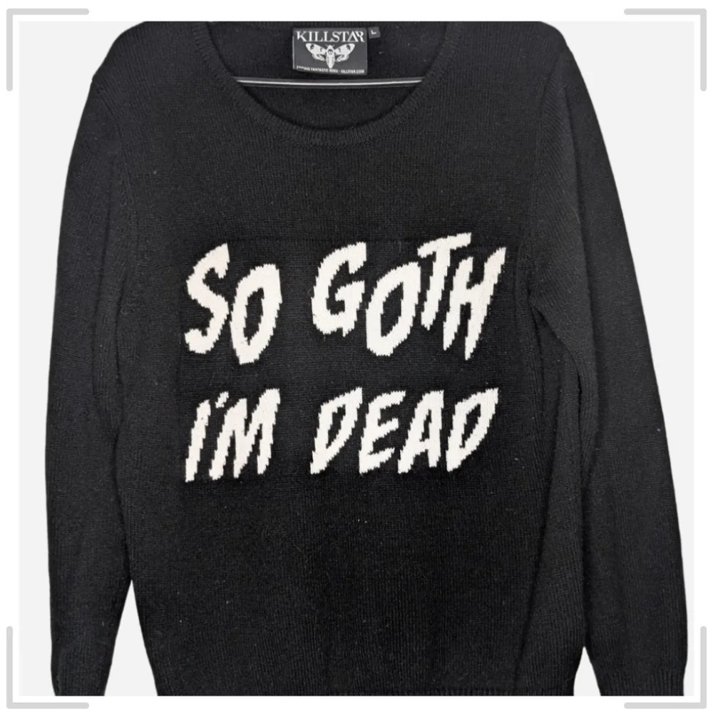 So Goth Sweater - Picture 2 of 3
